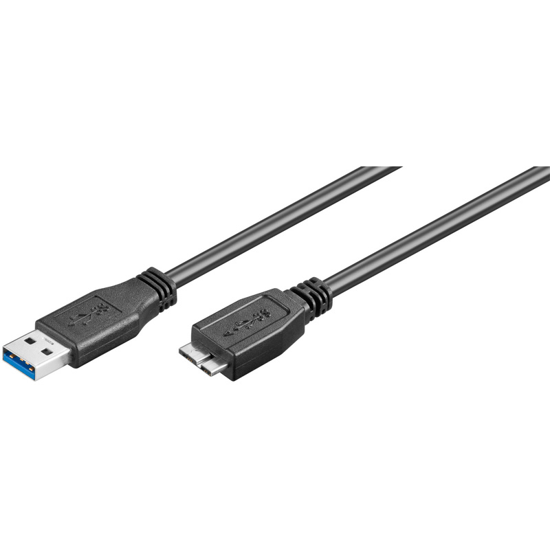 CAVO USB 3.0 A/BMicro M/M 1.0mt NERO